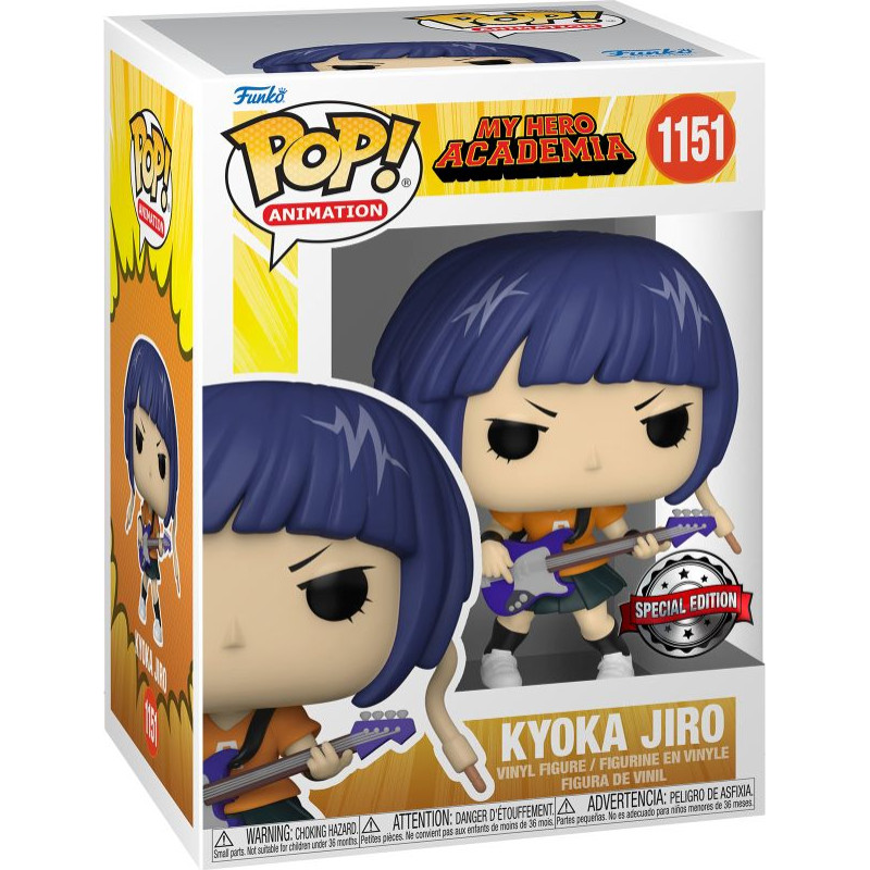 Funko Pop! Animation: My Hero Academia S9 - Kyoka Jiro (with Guitar) (Special Edition) #1151 Vinyl Figure