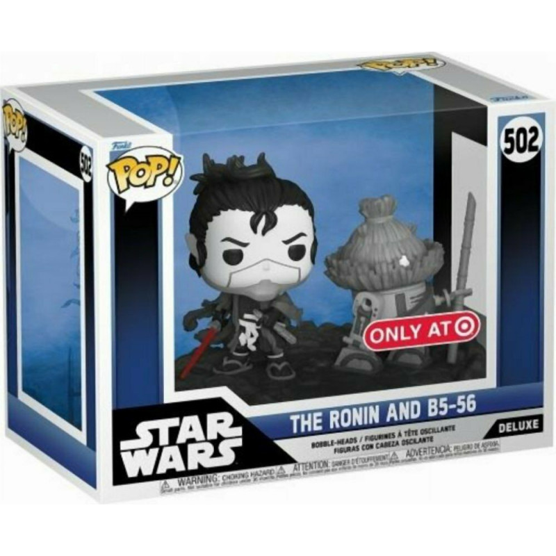 Funko Pop! Deluxe: Star Wars - The Ronin and B5-56 (Special Edition) # Bobble-Head Vinyl Figures