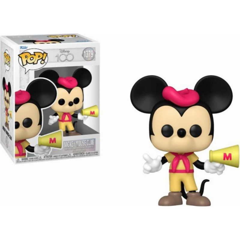 Funko Pop! Disney 100th: Mickey Mouse Club - Mickey #1379 Vinyl Figure