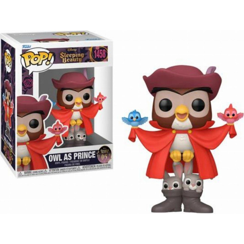 Funko Pop! Disney: Sleeping Beauty 65th Anniversary - Owl as Prince #1458 Vinyl Figure