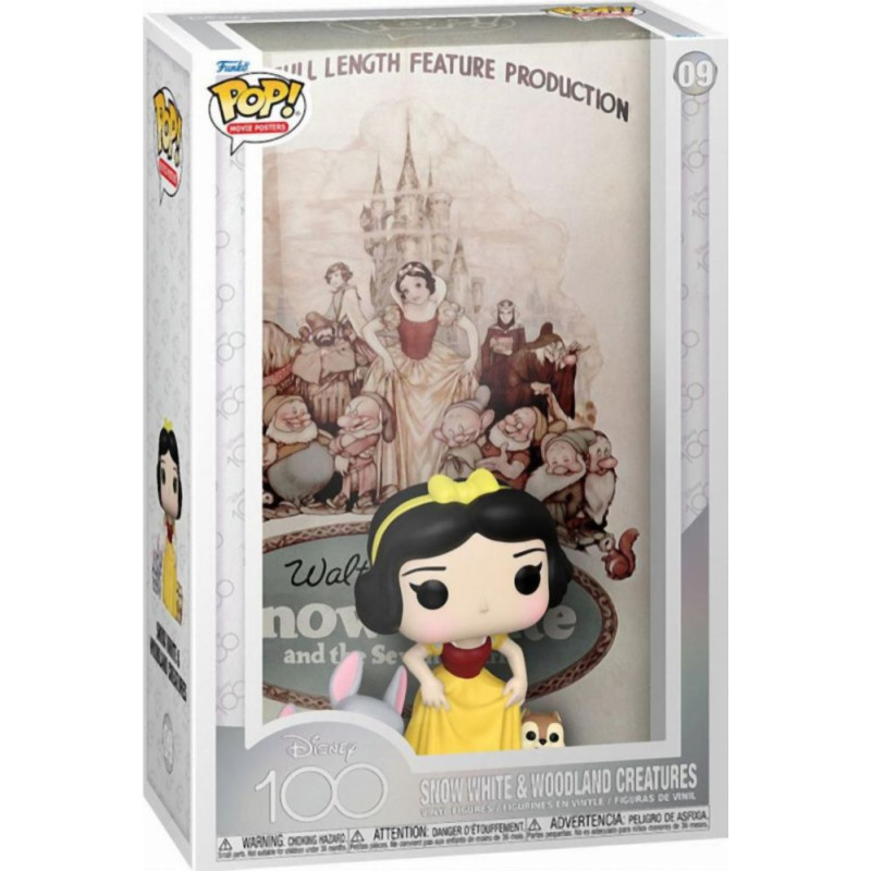 Funko Pop! Movie Posters: Disneys 100th - Snow White  Woodland Creatures #09 Vinyl Figure