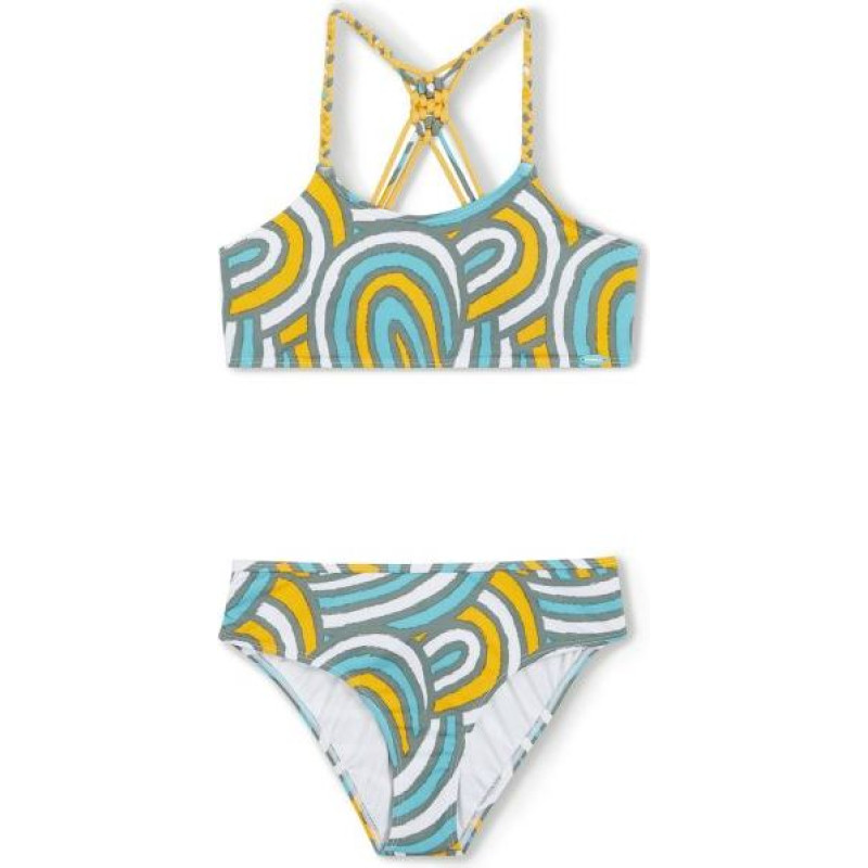 Oneill O'Neill Mix And Match Tropics Bikini Jr Swimsuit 92800613949 (140)