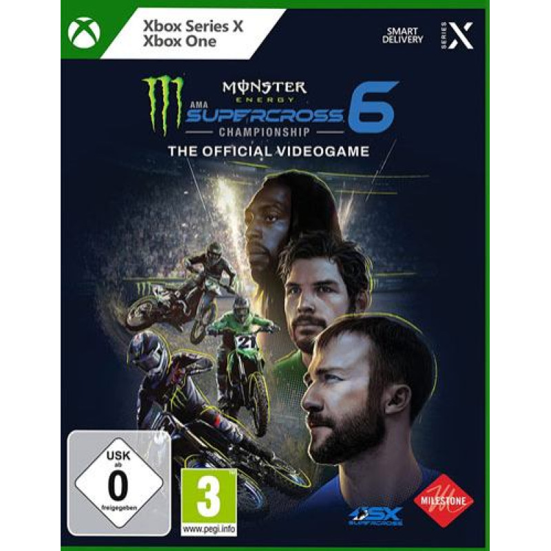 XSX Monster Energy Supercross 6 Xbox Series X video spēle