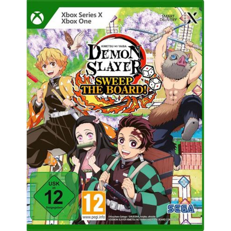 XSX Demon Slayer Sweep the Board! Kimetsu no Yaiba Xbox Series X video spēle