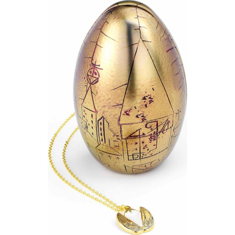 Carat Shop Harry Potter - Boxed Golden Egg Necklace in a Gift Tin - Gold (HPEE0380)