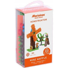 Marioinex Klocki konstrukcyjne mini waffle - rolnik zestaw mały blister