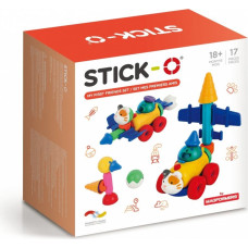 Magformers Klocki magnetyczne stick-o zestaw z przyjaciółmi 17 elementów