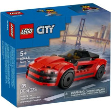 Lego Klocki city 60448 czerwony samochód sportowy