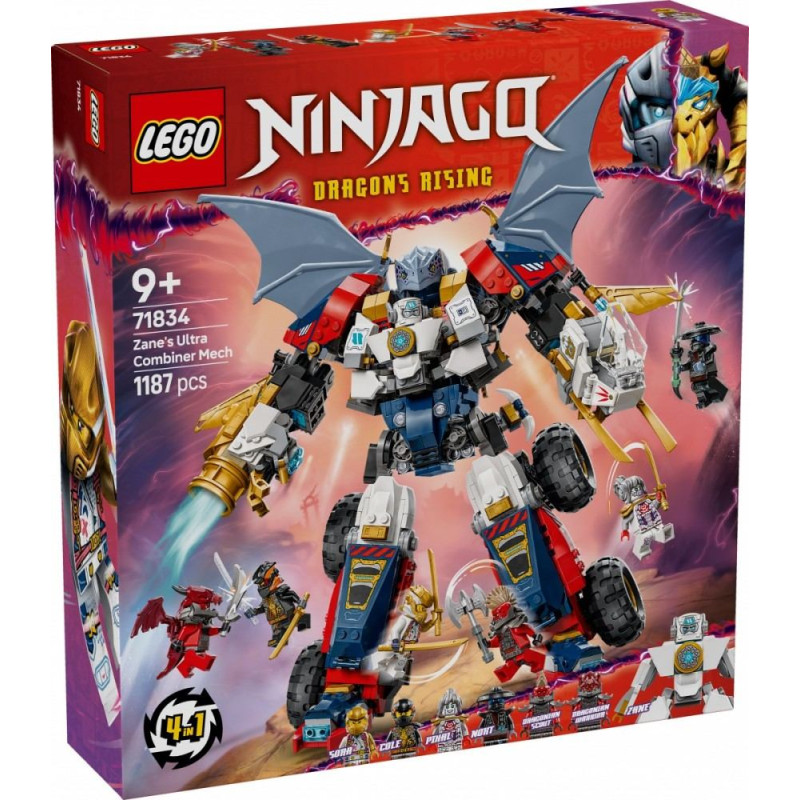 Lego Klocki ninjago 71834 wielofunkcyjny ultramech zanea