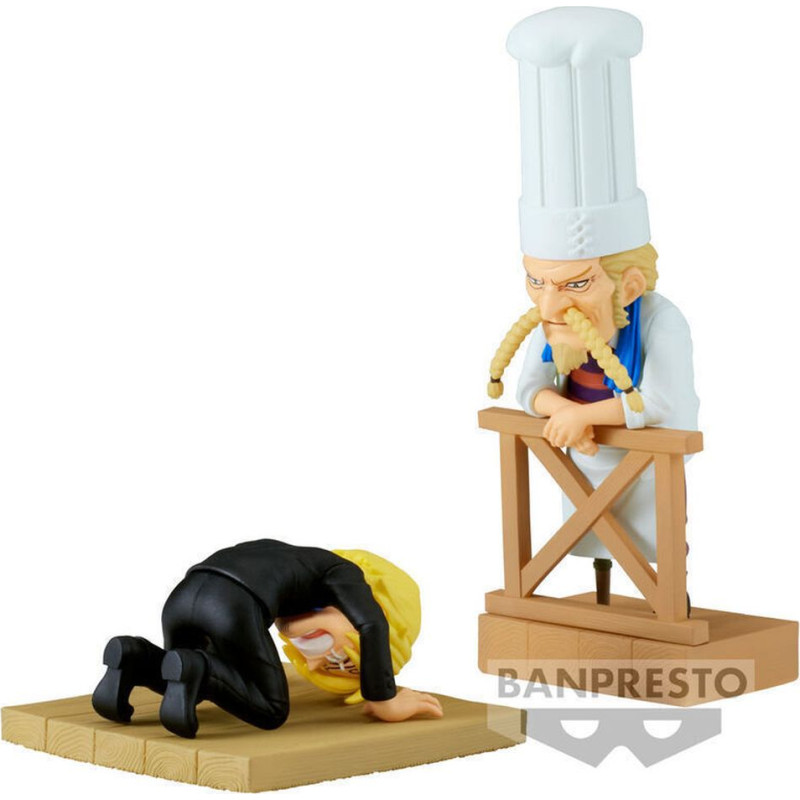 Banpresto WCF Log Stories: One Piece - Sanji  Zeff Statue (8cm) (88986)