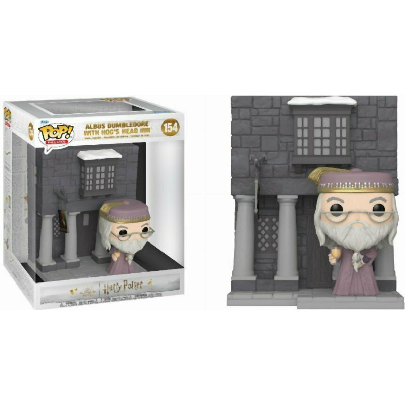 Funko Pop! Deluxe: Harry Potter Chamber of Secrets Anniversary 20th - Albus Dumbledore with Hogs Head Inn #154 Vinyl Figure