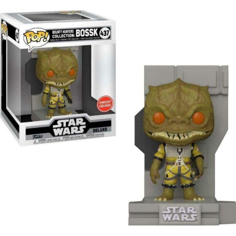 Funko Pop! Deluxe: Star Wars Bounty Hunters Collection - Bossk (Special Edition) #437 Vinyl Figure