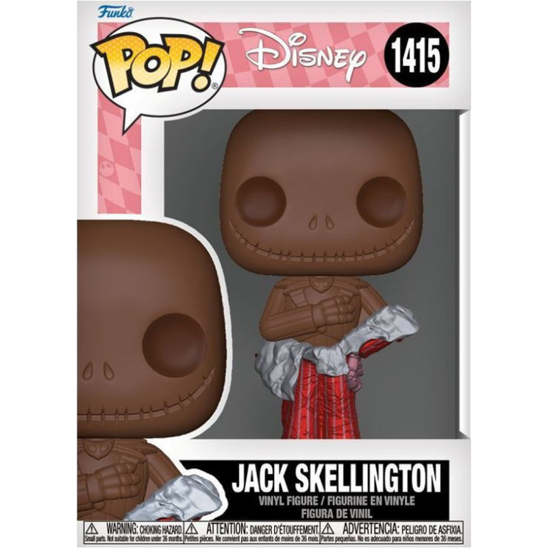 Funko Pop! Disney: The Nightmare Before Christmas Valentines Day 2024 - Jack (Valentine Chocolate) #1415 Vinyl Figure