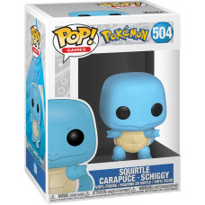 Funko Pop! Games: Pokemon - Squirtle Carapuce - Schiggy #504 Vinyl Figure