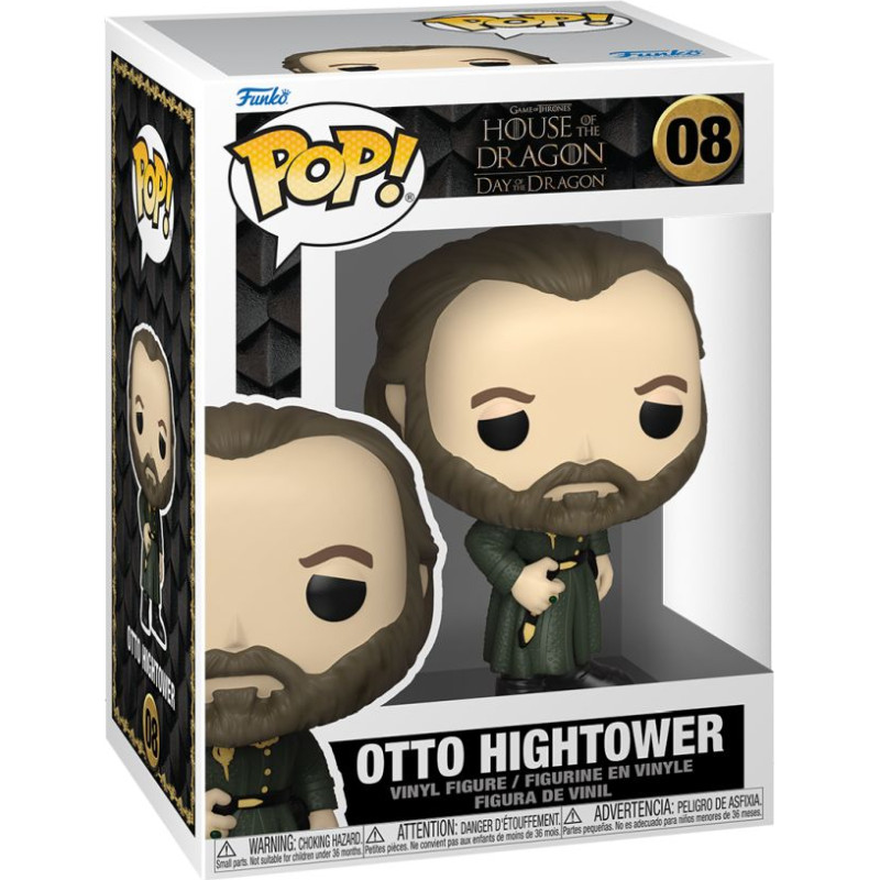 Funko Pop! House of the Dragon - Otto Hightower #08 Vinyl Figure