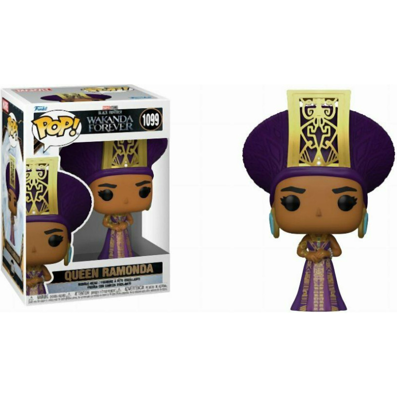 Funko Pop! Marvel: Black Panther Wakanda Forever - Queen Ramonda #1099 Bobble-Head Vinyl Figure