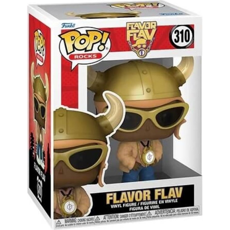 Funko Pop! Rocks - Flavor Flav #310 Vinyl Figure