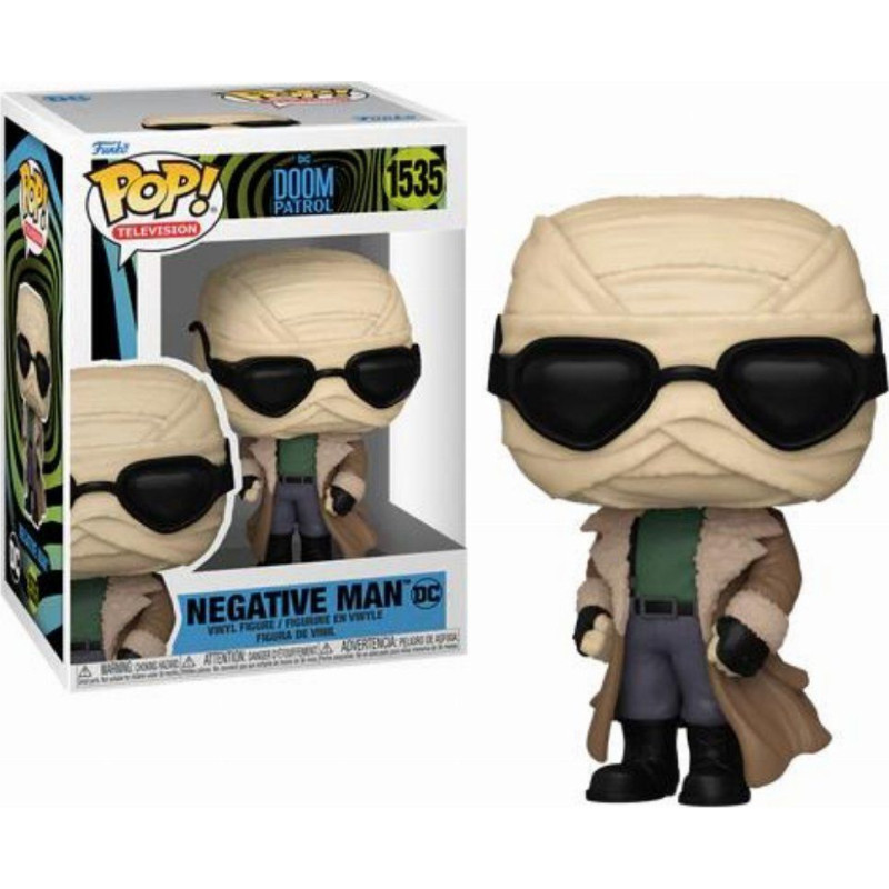 Funko Pop! Television: DC Doom Patrol - Negative Man #1535 Vinyl Figure