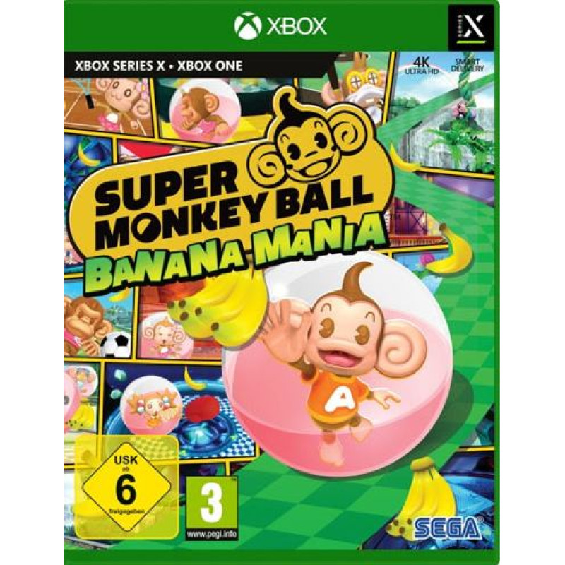 XSX Super Monkey Ball Banana Mania Launch Edition Xbox Series X video spēle