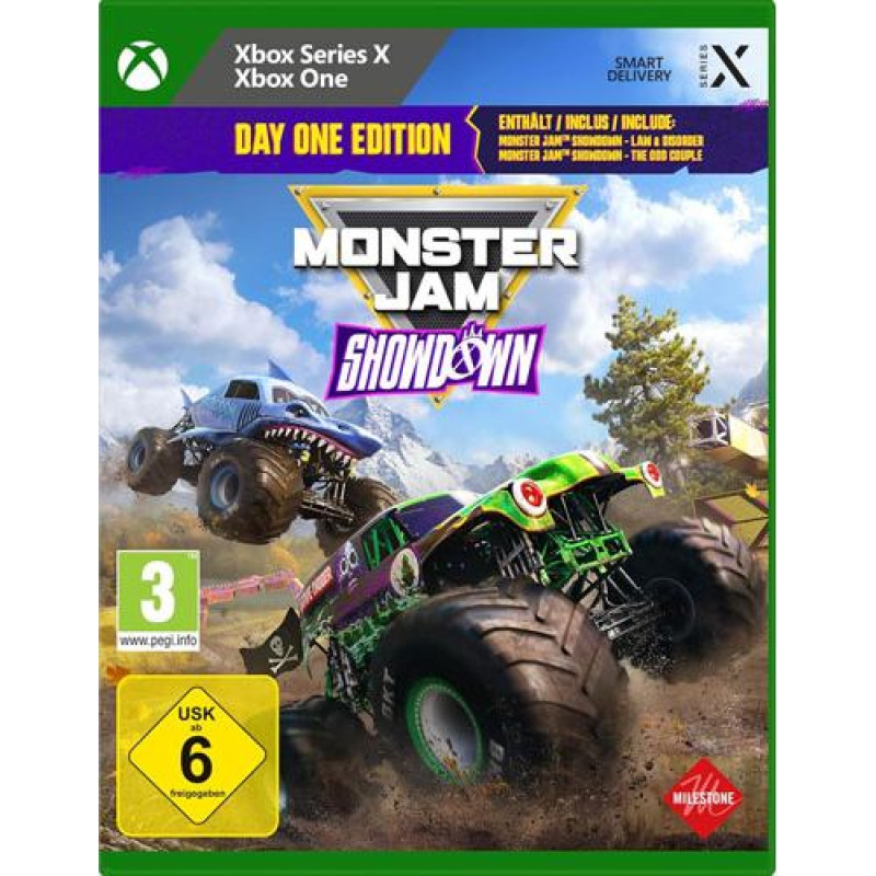 XSX Monster Jam Showdown D1 Xbox Series X video spēle