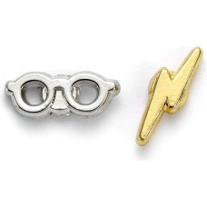 Carat Shop Harry Potter - Lightning Bolt & Glasses Stud earrings (WE0176)
