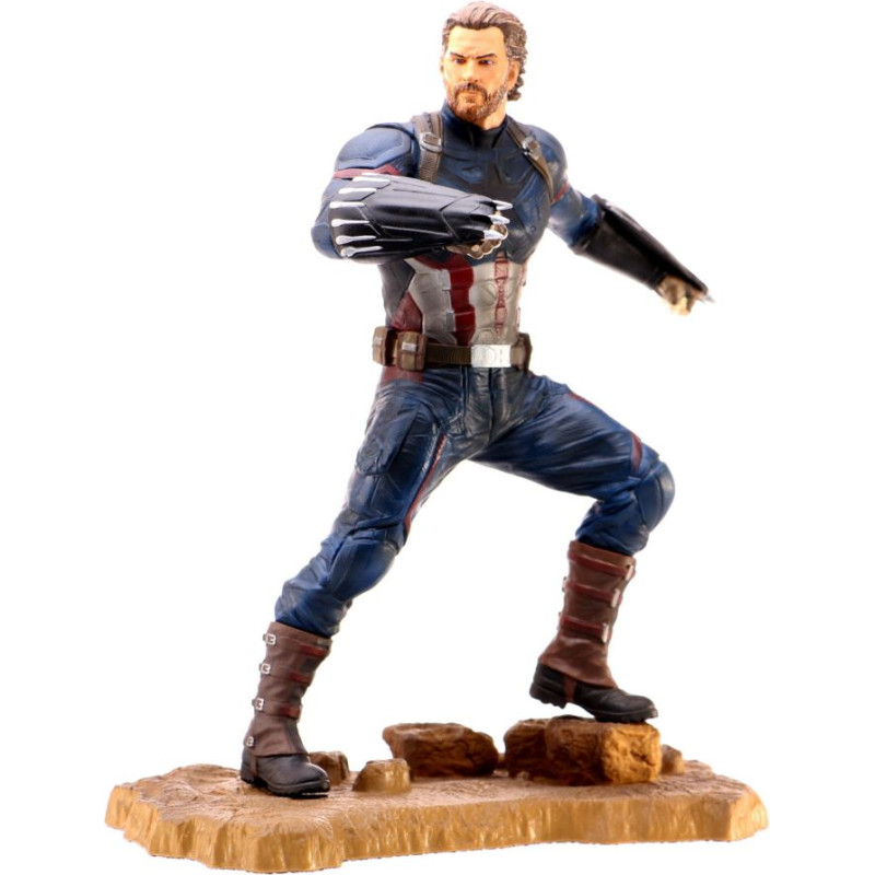 Diamond Comic Distributors Diamond Marvel Gallery Avengers 3 - Captain America PVC Statue (23cm) (Apr182158)