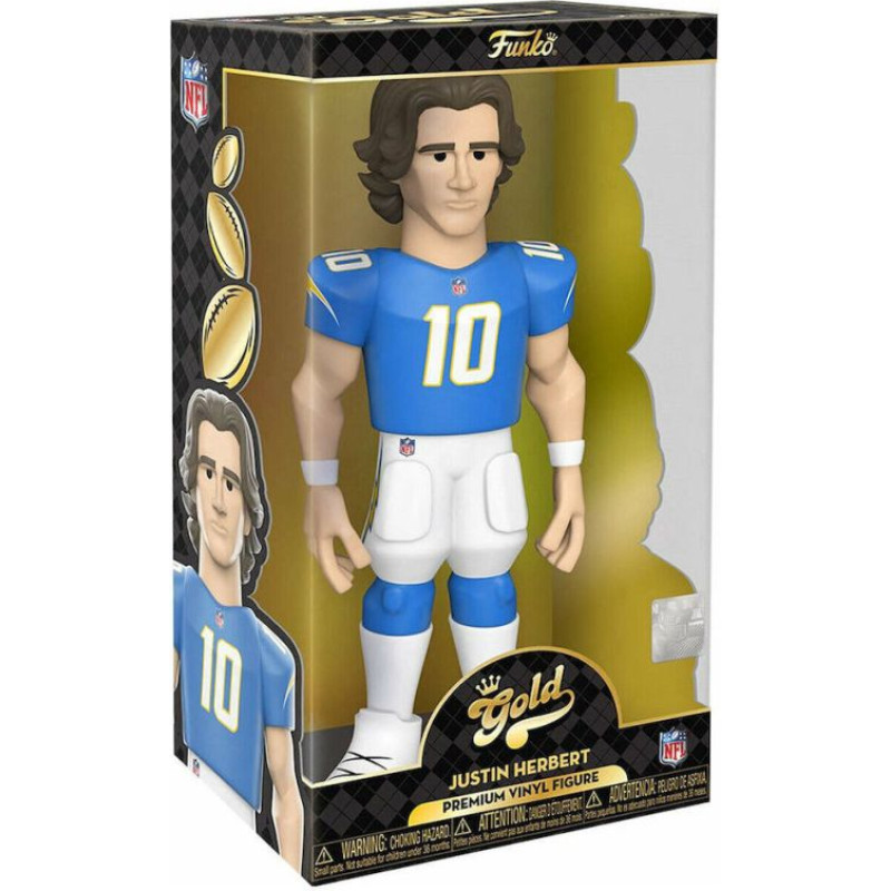 Funko Gold NFL: Chargers - Justin Herbert* Premium Vinyl Figure (5)