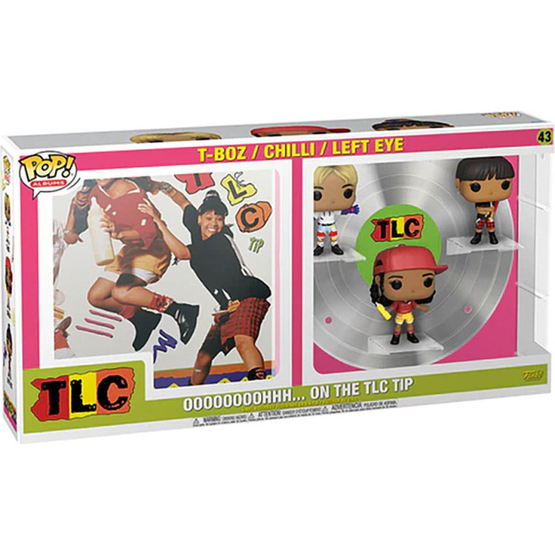 Funko Pop! Albums Deluxe: TLC - Oooooooohhh... on the TLC Tip (T-Boz / Chilli / Left Eye) #43 Vinyl Figures