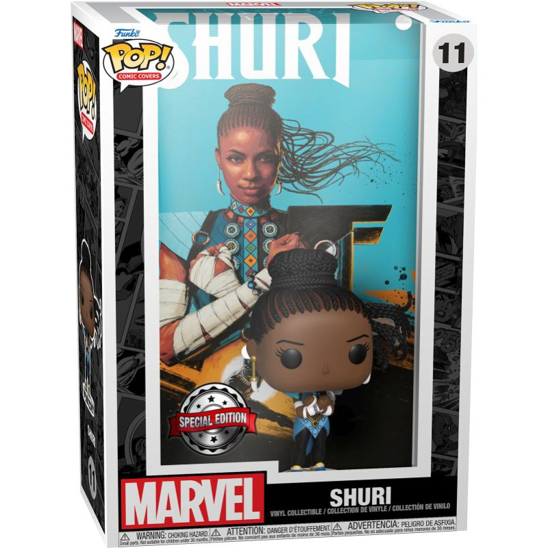 Funko Pop! Comic Covers Marvel: Black Panther - Shuri (Special Edition) #11 Vinyl Figure