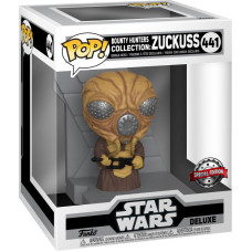 Funko Pop! Deluxe: Star Wars Bounty Hunters Collection - Zuckuss (Metallic) (Special Edition) #441 Bobble-Head Vinyl Figure