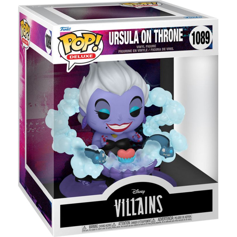 Funko Pop! Disney Deluxe: Villains - Ursula on Throne #1089 Vinyl Figure