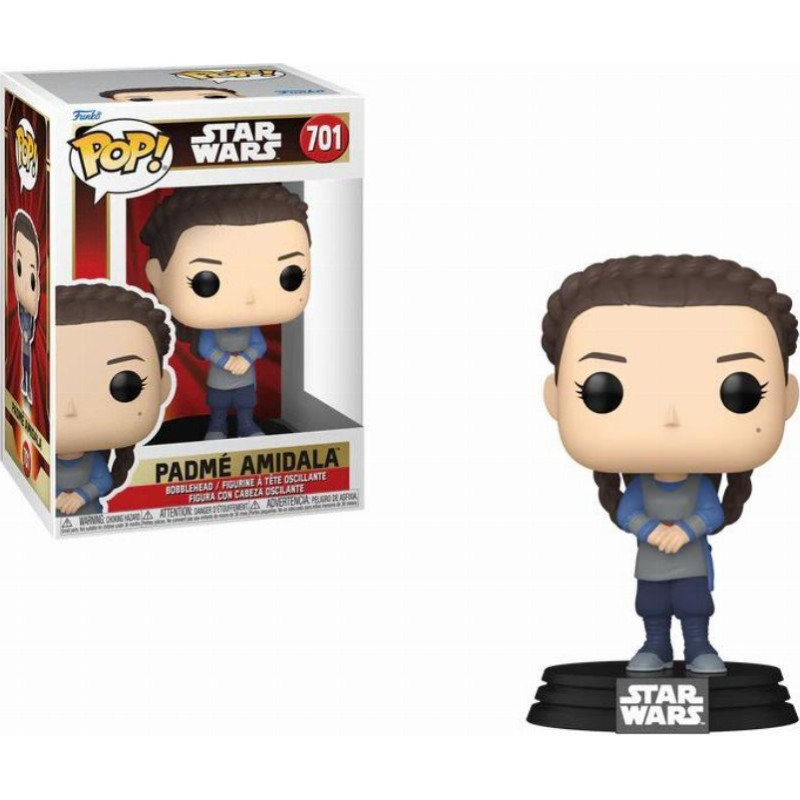 Funko Pop! Disney Star Wars: EP1 The Phantom Menace Anniversary - Padme Amidala (Tatooine) #701 Bobble-Head Vinyl Figure