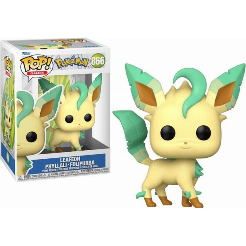 Funko Pop! Games: Pokemon - Leafeon #866 Vinyl Figure