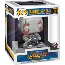 Funko Pop! Marvel Deluxe: Avengers Infinity War - Guardians Ship: Drax (Special Edition) #1023 Bobble-Head Vinyl Figure