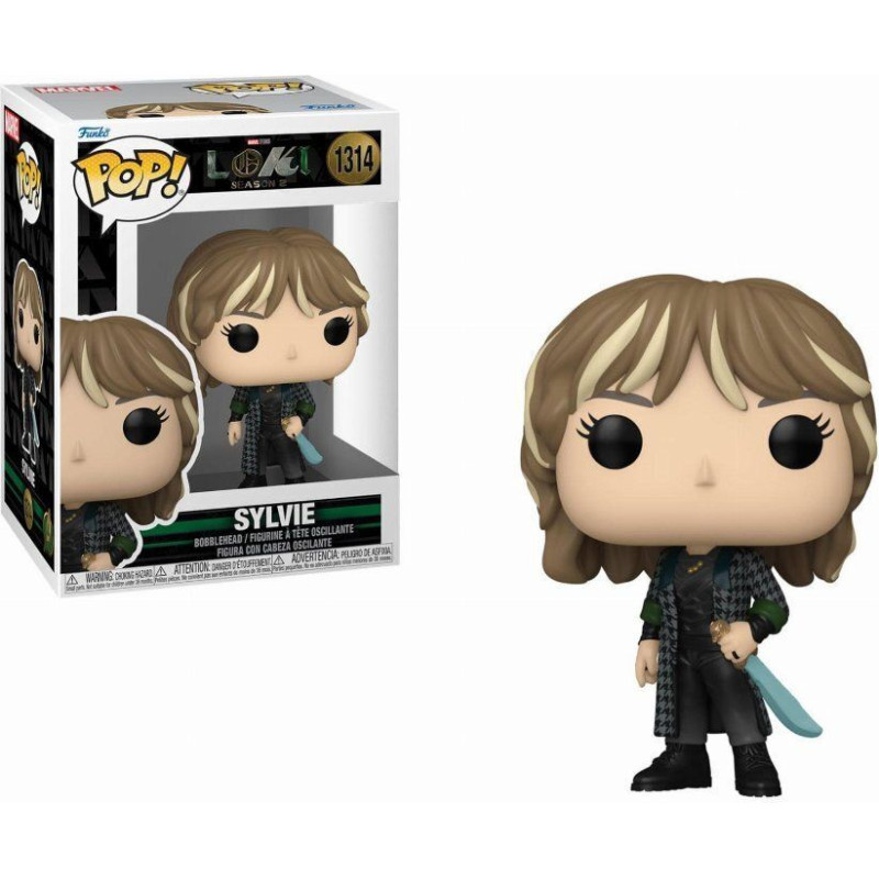 Funko Pop! Marvel: Loki Season 2 - Sylvie #1314 Bobble-Head Vinyl Figure