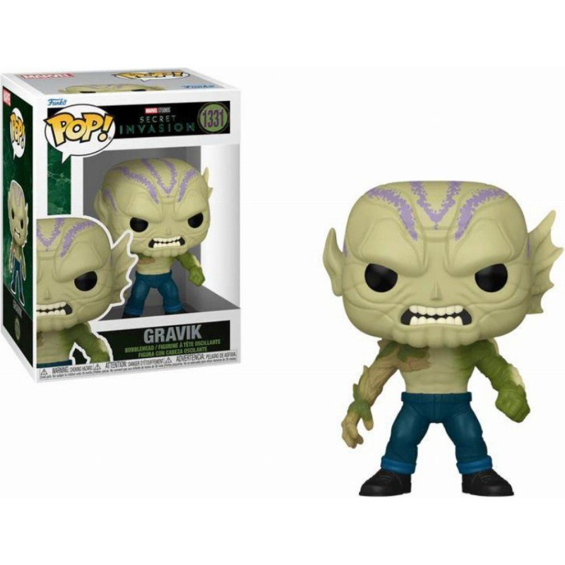 Funko Pop! Marvel: Secret Invasion - Gravik #1331 Bobble-Head Vinyl Figure