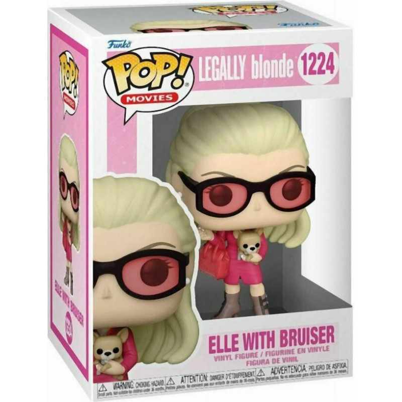 Funko Pop! Movies: Legally Blonde - Elle with Bruiser #1224 Vinyl Figure