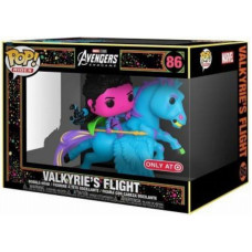 Funko Pop! Rides Deluxe: Marvel Avengers End Game Valkyriess Flight (Blacklight) (Special Edition) #86 Bobble-Head Vinyl Figures