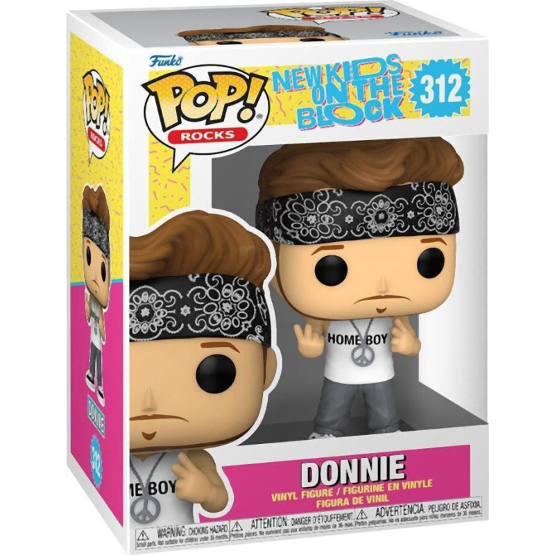 Funko Pop! Rocks: New Kids on the Block - Donnie #312 Vinyl Figure