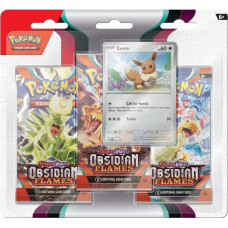 Pokemon TCG Scarlet & Violet 3 Obsidian Flames 3-pack Blister