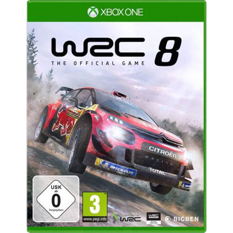 XBOX1 WRC 8 Xbox One video spēle