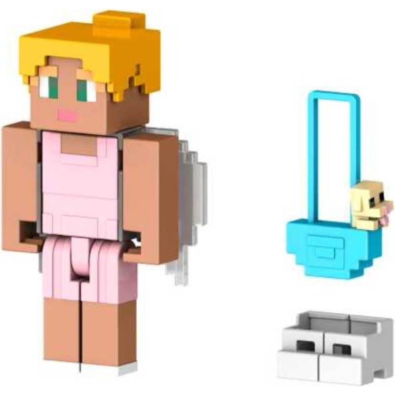 Mattel Figurka minecraft kreator, puppy purse