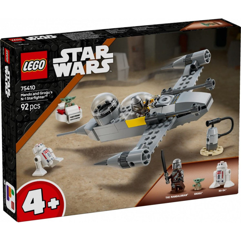 Lego Klocki star wars 75410 myśliwiec n-1 mando i grogu