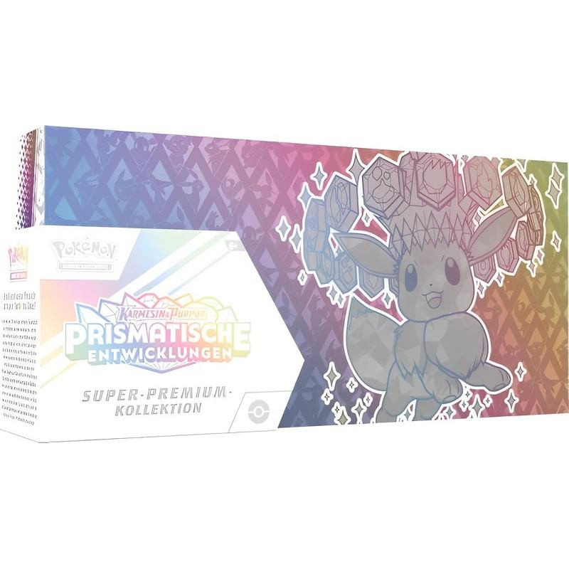 Pokemon TCG Karmesin & Purpur 08.5 Prismatische Entwicklungen Super Premium Kollektion (German)