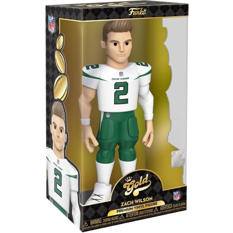 Funko Gold NFL: NY Jets - Zach Wilson* Premium Vinyl Figure (12)