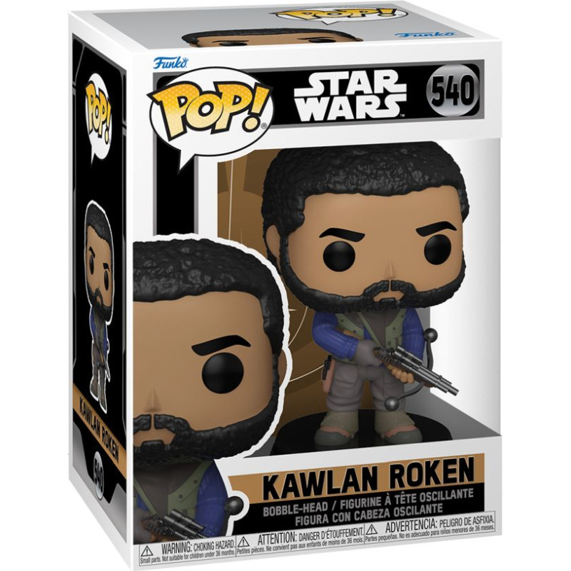 Funko Pop! Disney Star Wars - Kawlan Roken #540 Bobble-Head Vinyl Figure