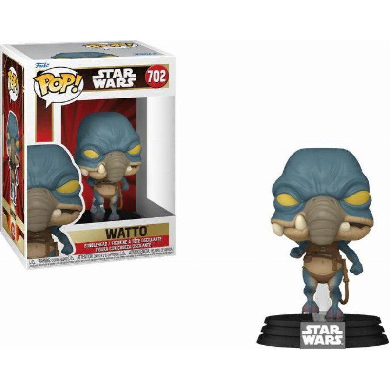 Funko Pop! Disney Star Wars: EP1 The Phantom Menace Anniversary - Watto #702 Bobble-Head Vinyl Figure