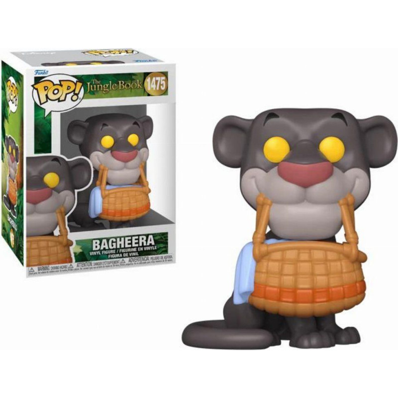 Funko Pop! Disney: The Jungle Book - Bagheera with Basket #1475 Vinyl Figure