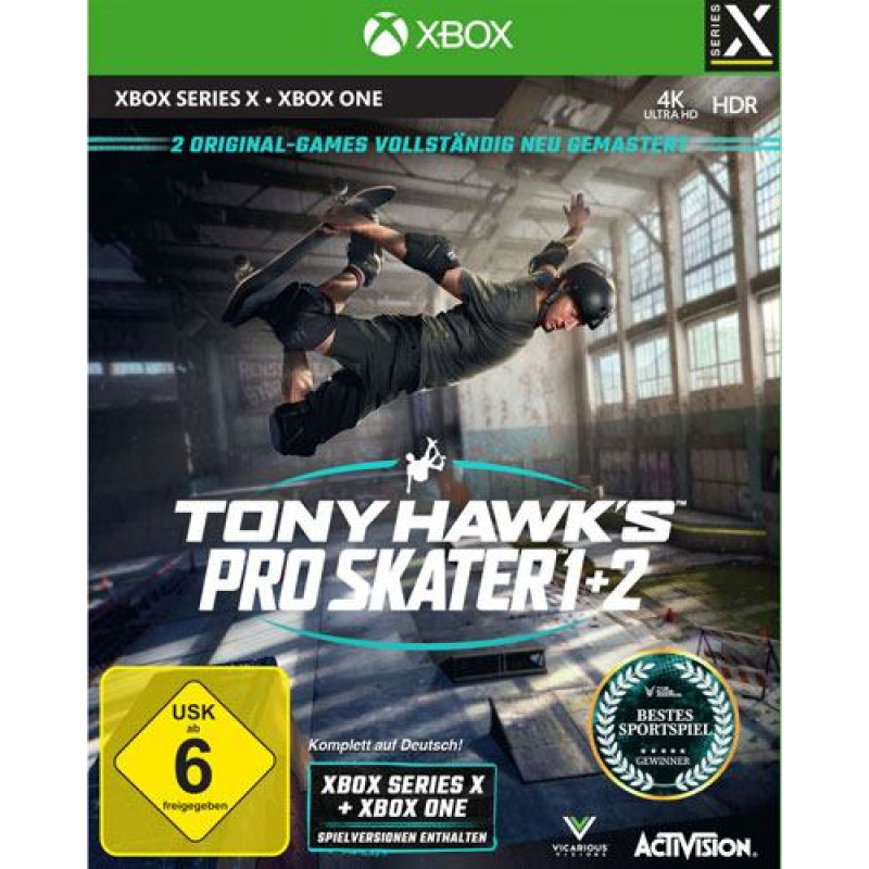XSX Tony Hawks Pro Skater 1+2 Xbox Series X video spēle
