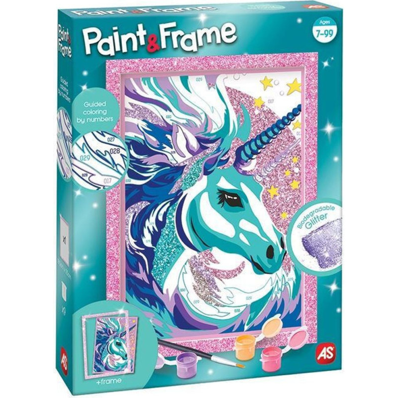 As Company AS Paint  Frame Fairytale Unicorn (1038-41017)